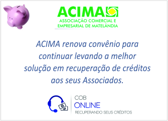 ACE Matelândia renova convênio com o CobOnLine